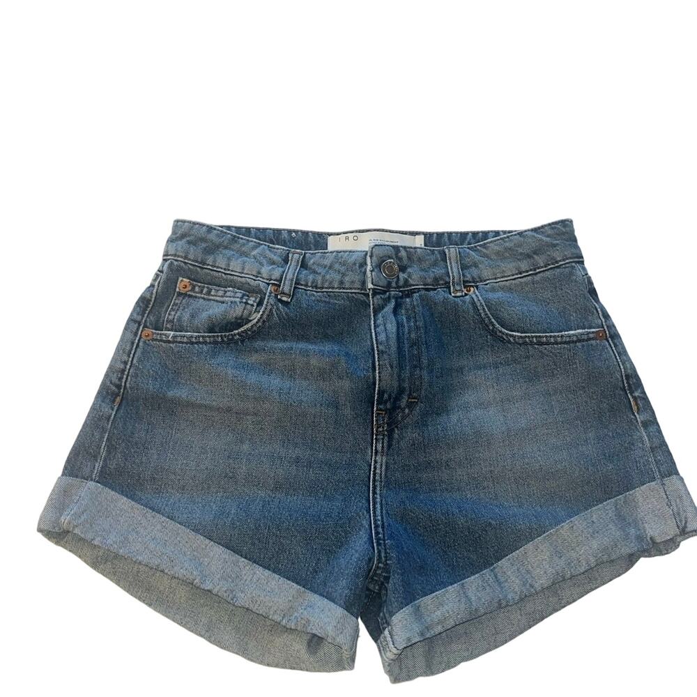 Iro denim shorts size 28
